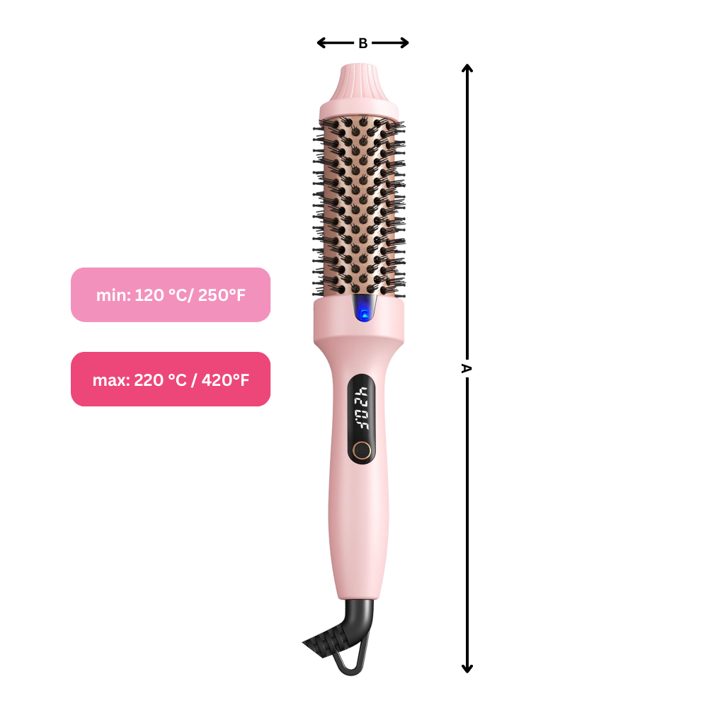 Brosse ronde thermique 3 en 1 - Ozerty