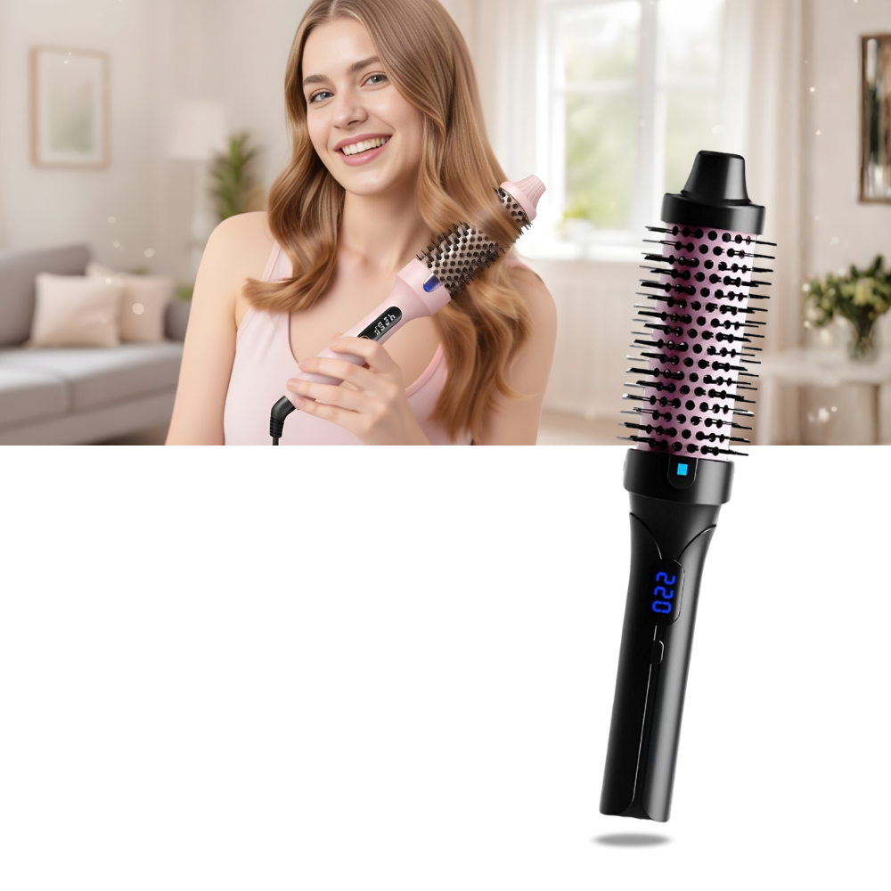 Brosse ronde thermique 3 en 1 - Ozerty