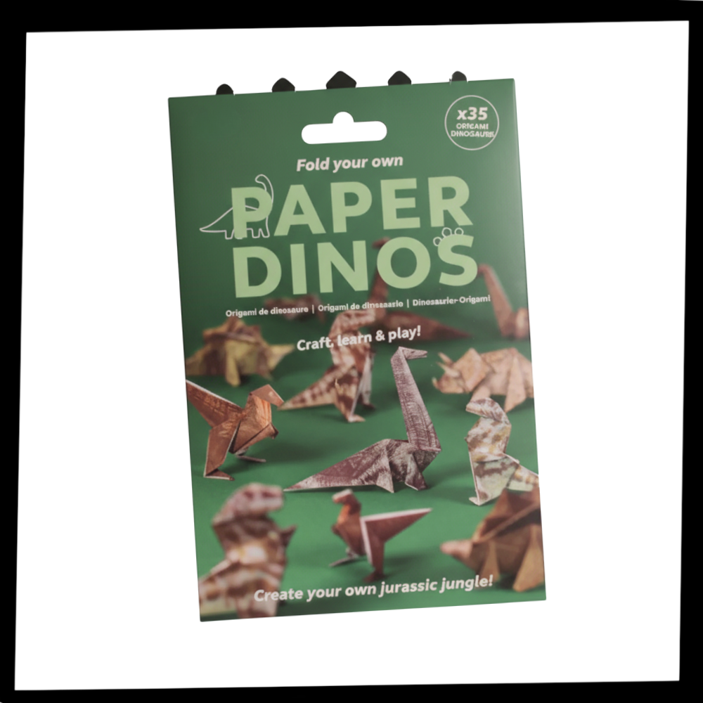 Papier origami 3D d'animaux - Ozerty