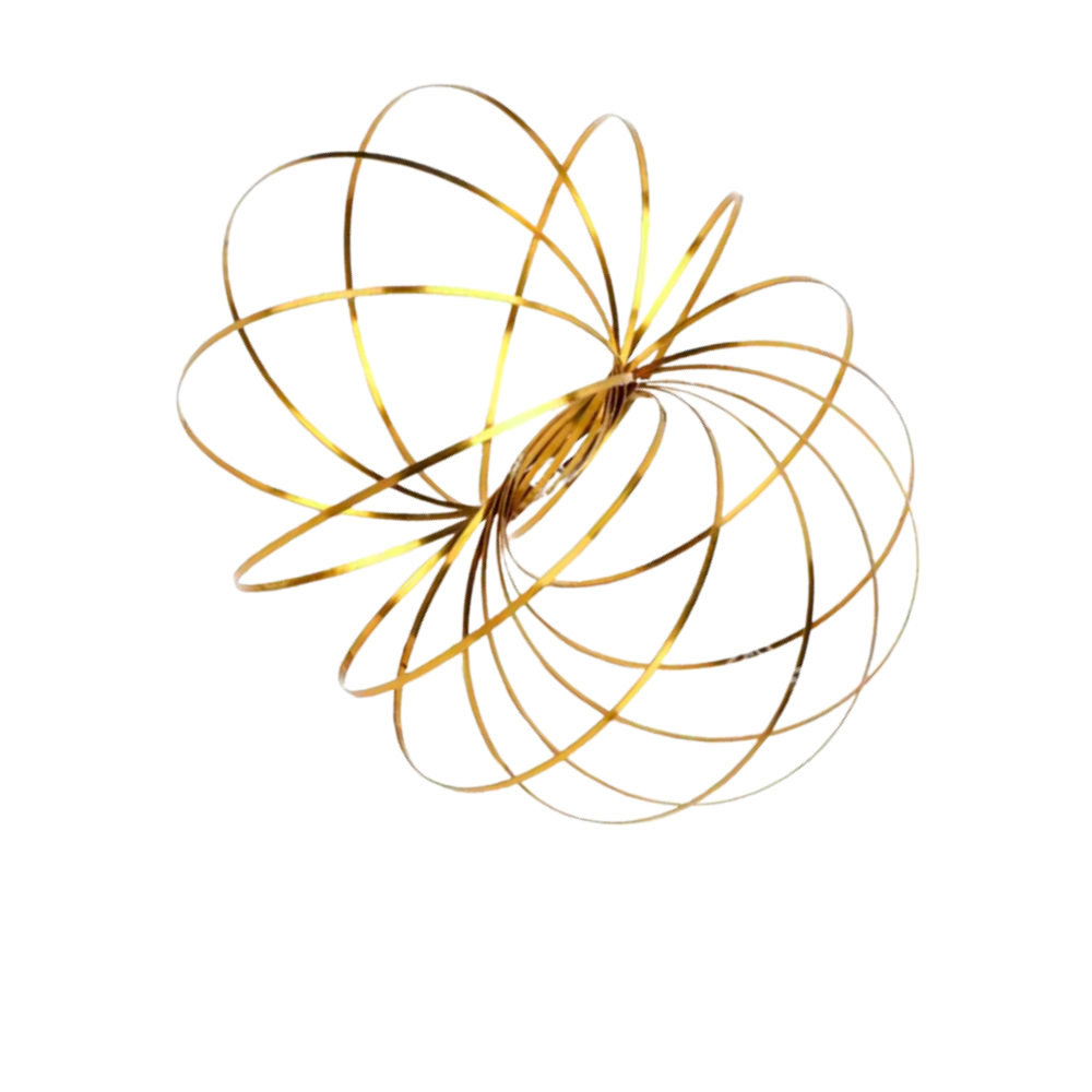Bracelet spirale bras 3D en acier inoxydable -Or - Ozerty