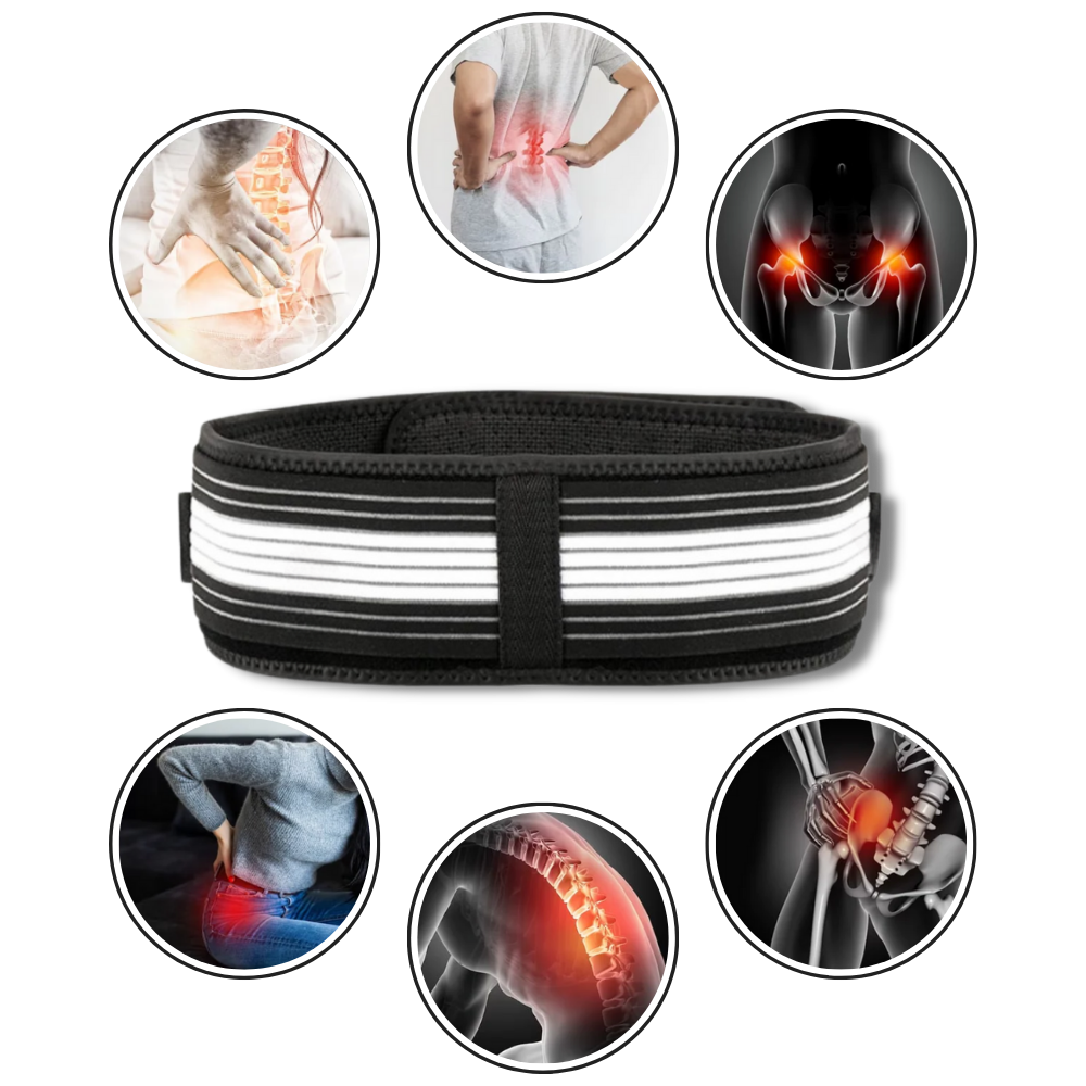 Ceinture dorsale réglable
- Ozerty