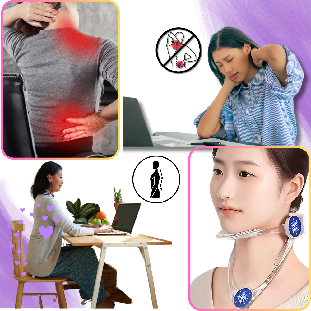 Correcteur de posture cervicale réglable - Ozerty