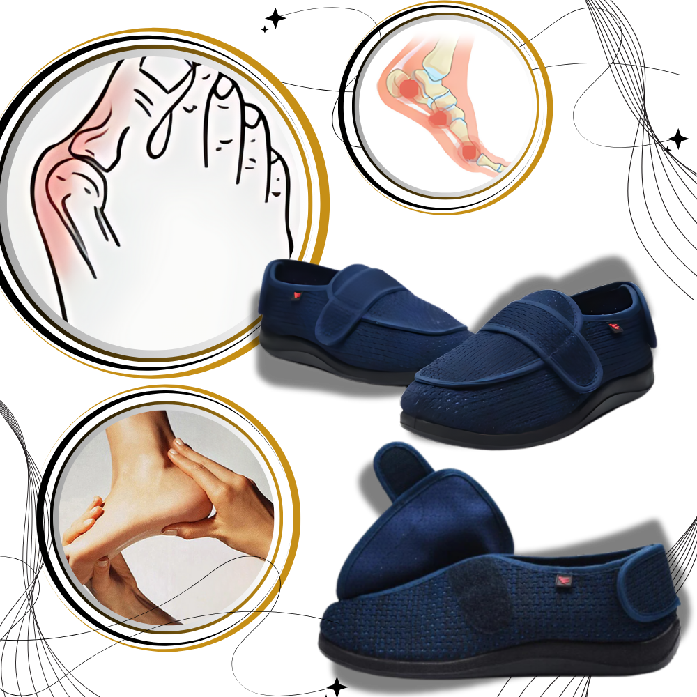 Chaussures orthopédiques ajustables pour pieds diabétiques
- Ozerty