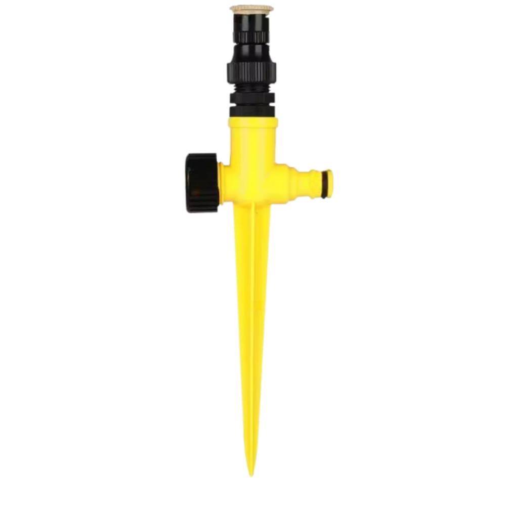 Arroseur rotatif réglable pour pelouse -Jaune - Ozerty