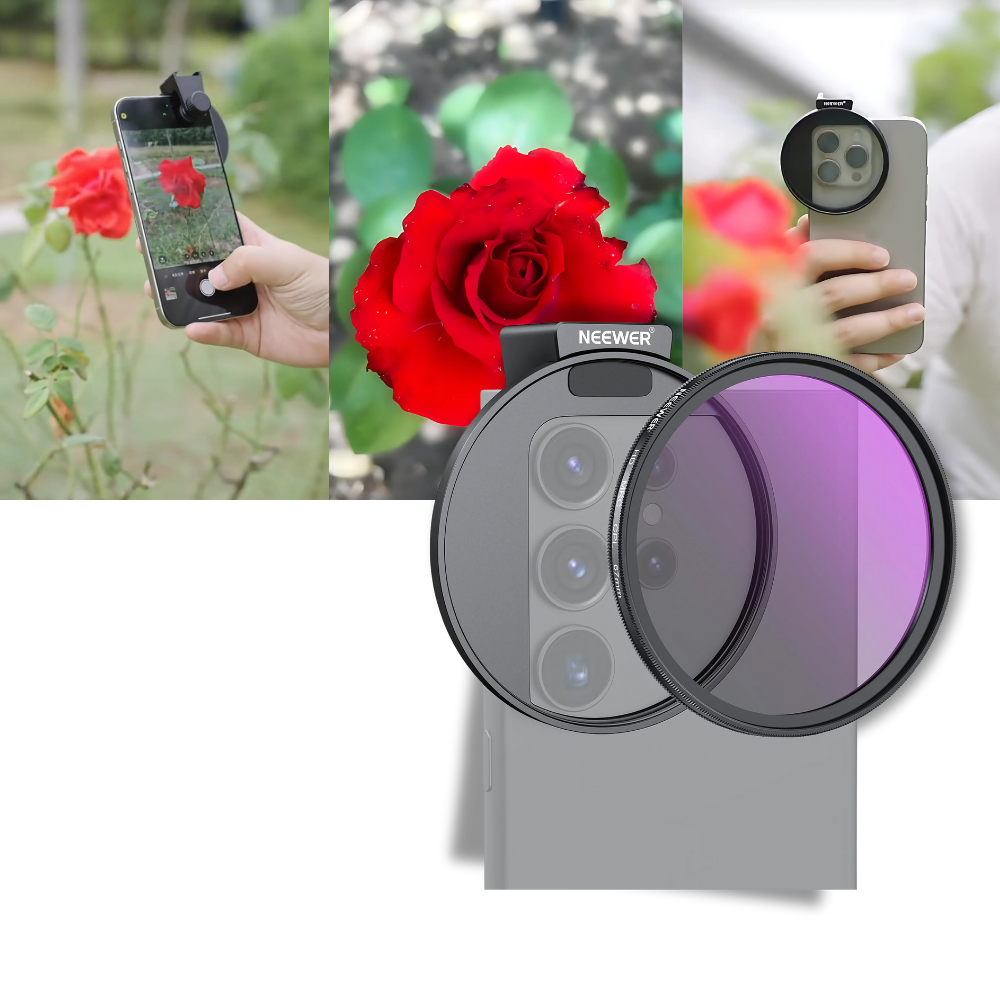 Objectif anti-fuite de lumière pour téléphone - Ozerty