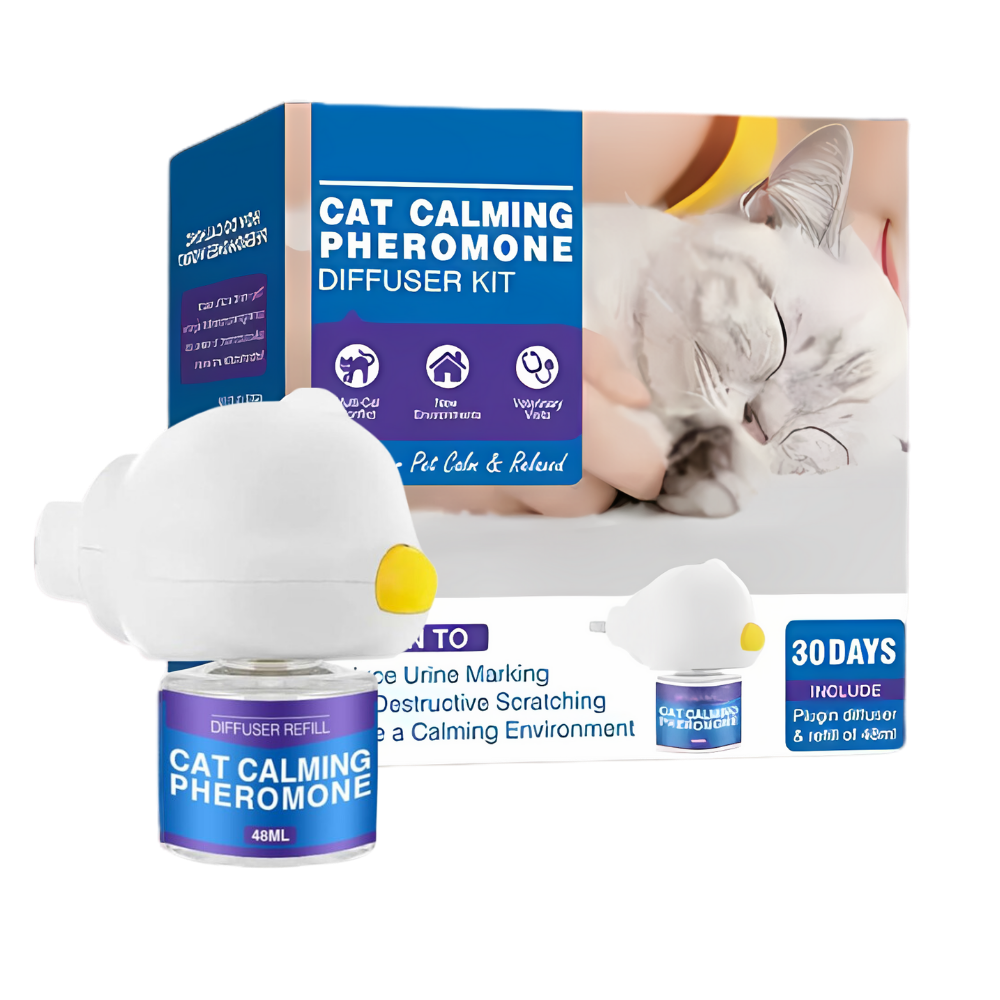 Phéromone apaisante pour animaux de compagnie -Phéromones calmantes pour chats - Ozerty