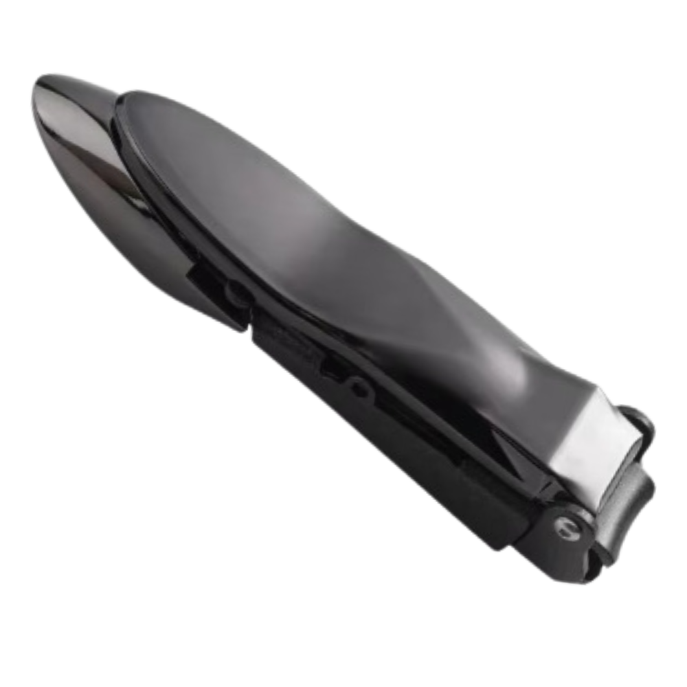 Coupe-ongles auto-collecteur -Noir - Ozerty