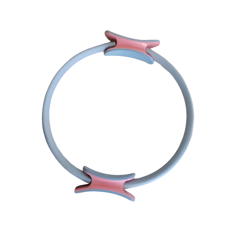 Anneau Pilates pour tonifier le corps -Bleu et Rose - Ozerty