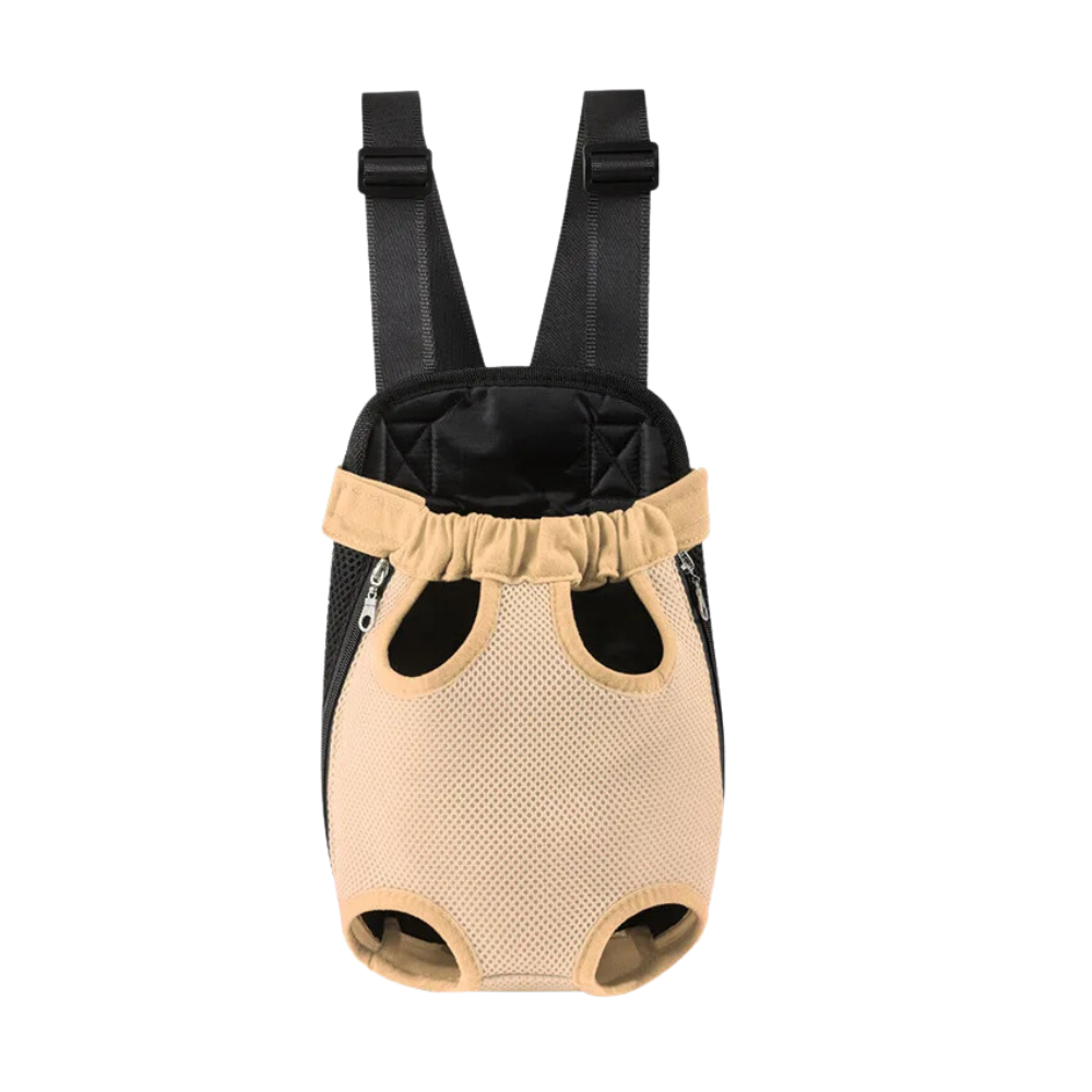 Sacs de transport respirants pour chats et chiens -Beige - Ozerty