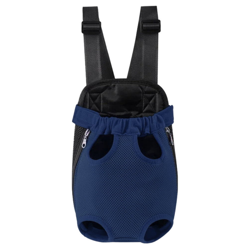 Sacs de transport respirants pour chats et chiens -Bleu foncé - Ozerty