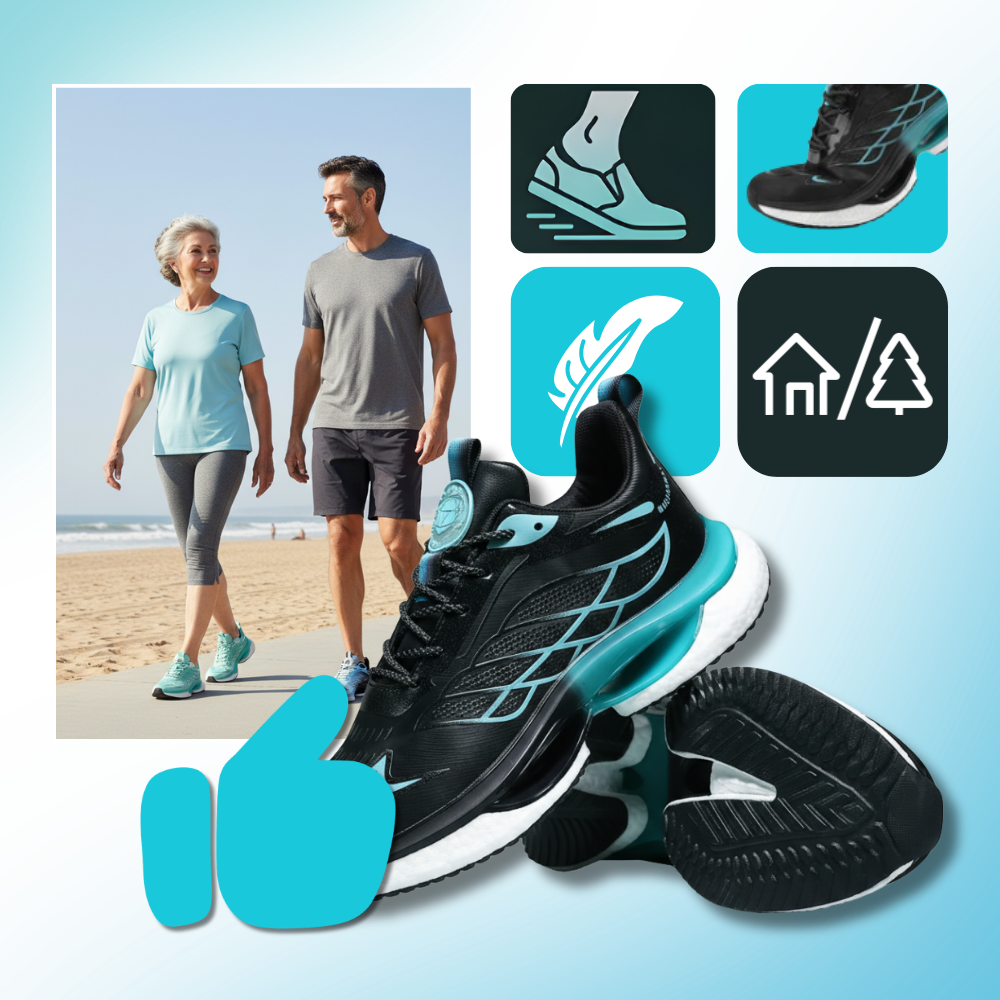 Chaussures de course rembourrées et respirantes - Ozerty