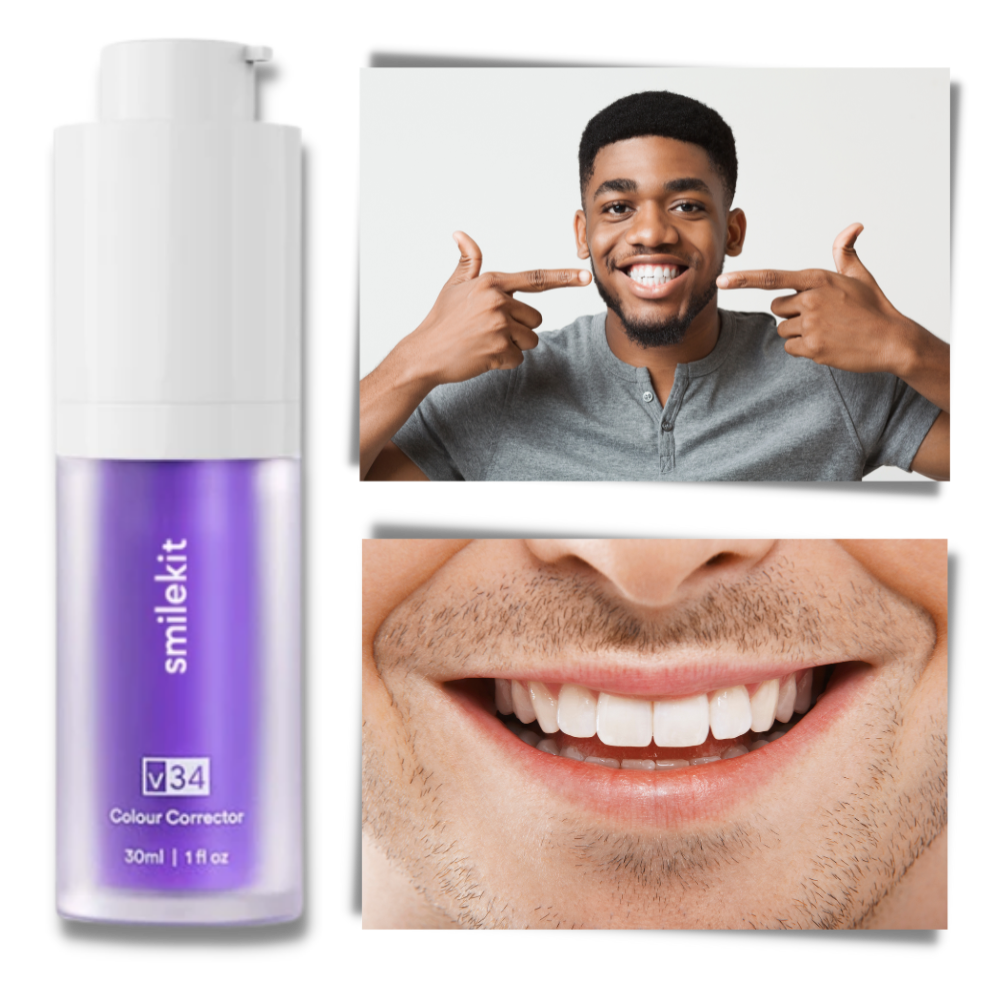 Dentifrice violet éclaircissant
- Ozerty