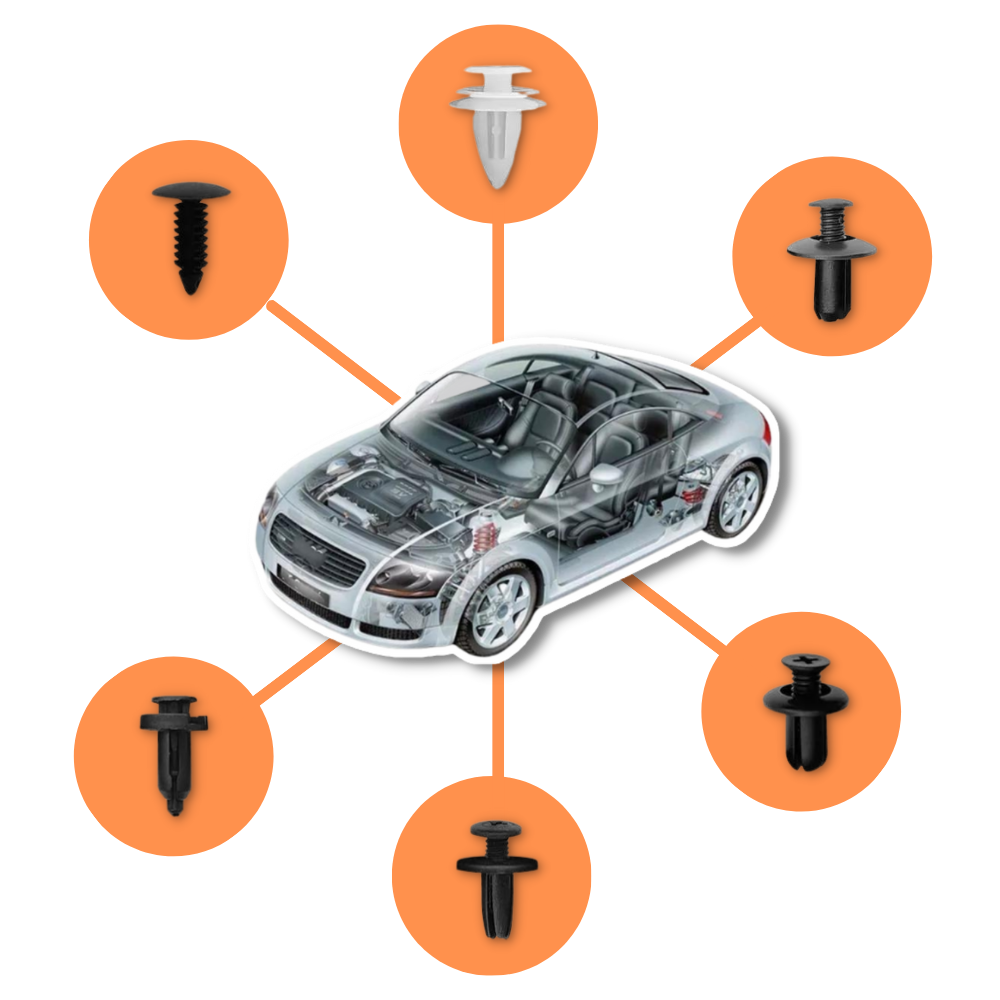 Kit de clips pour panneau de porte de voiture
- Ozerty
