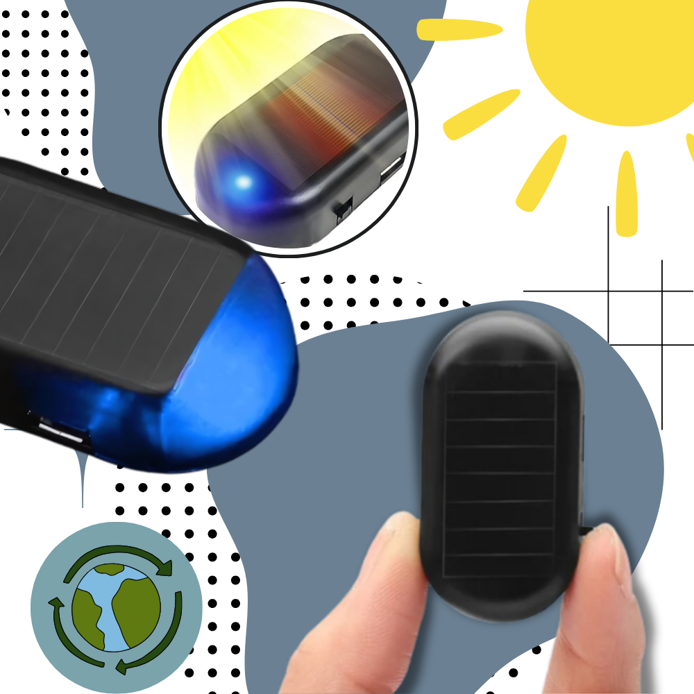 Lampe d'alarme solaire pour voiture
- Ozerty