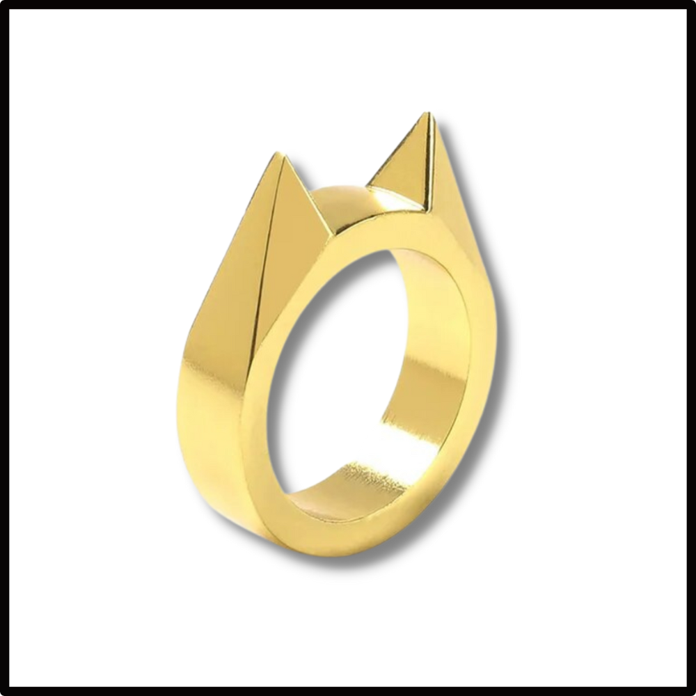 Bague d'autodéfense oreilles de chat - Ozerty