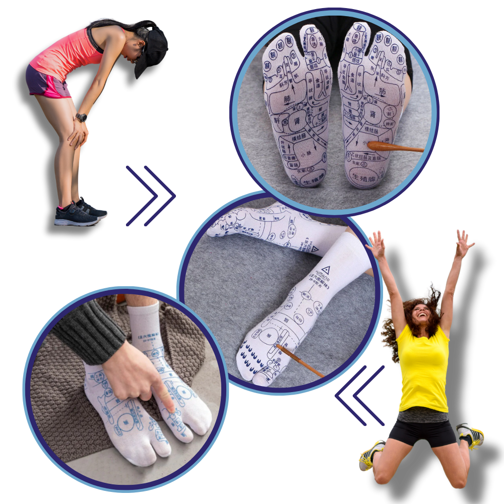 Chaussettes de réflexologie pour améliorer la circulation sanguine
- Ozerty