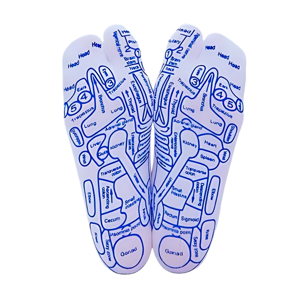 Chaussettes de réflexologie pour améliorer la circulation sanguine
-HommeFemme - Ozerty