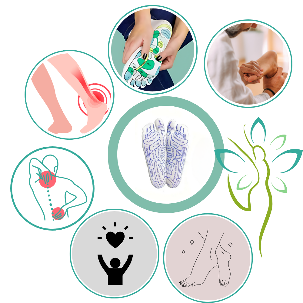 Chaussettes de réflexologie pour améliorer la circulation sanguine
- Ozerty