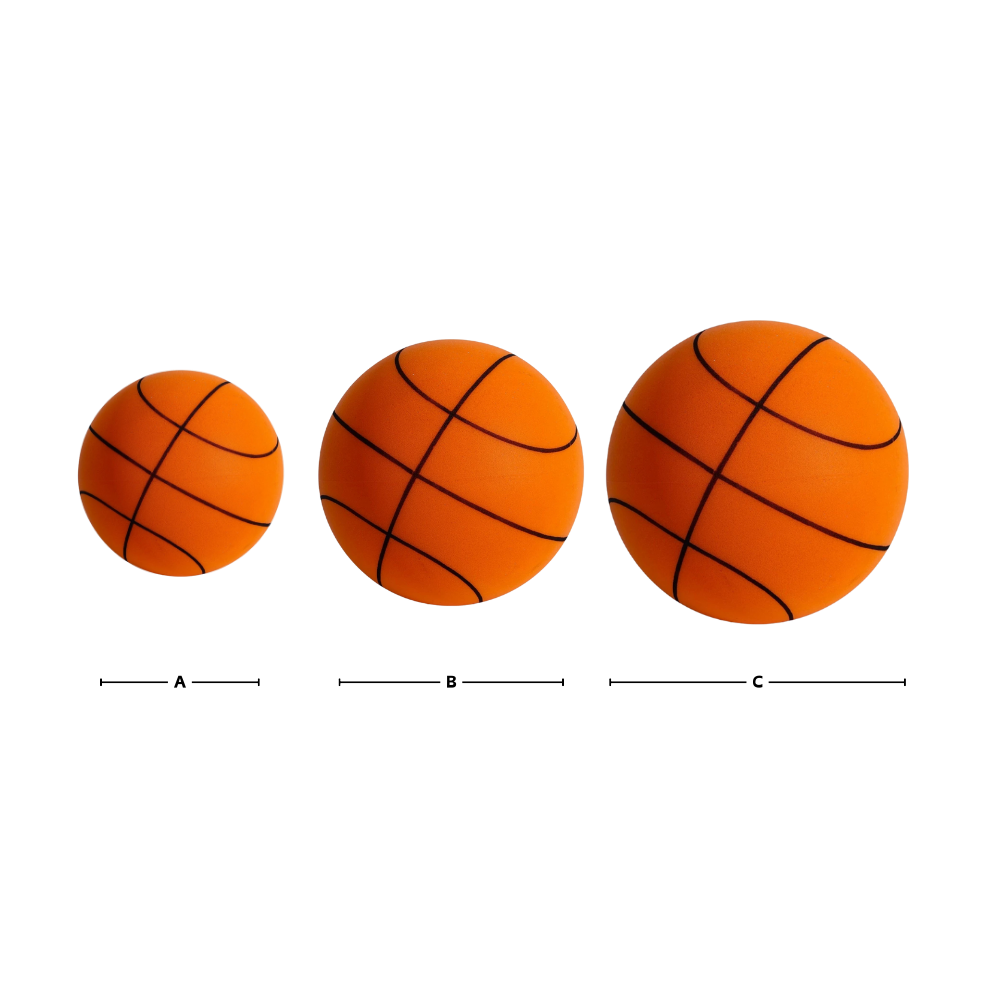 Ballon de basket silencieux, amusant et coloré
- Ozerty