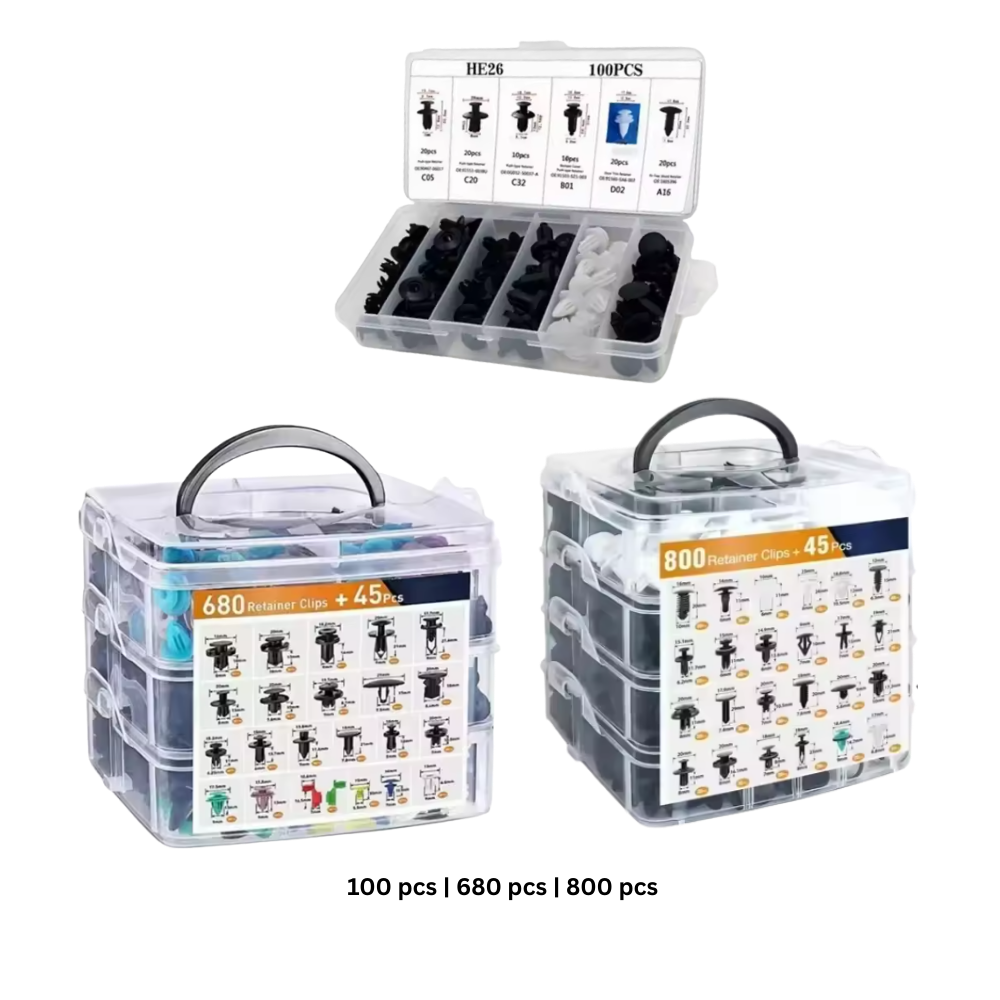 Kit complet de rivets pour voiture - Ozerty