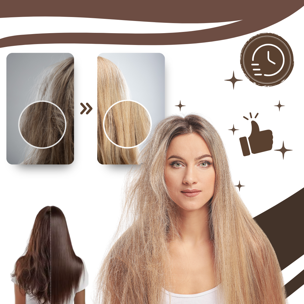 Brosse chauffante lissante sans fil - Ozerty