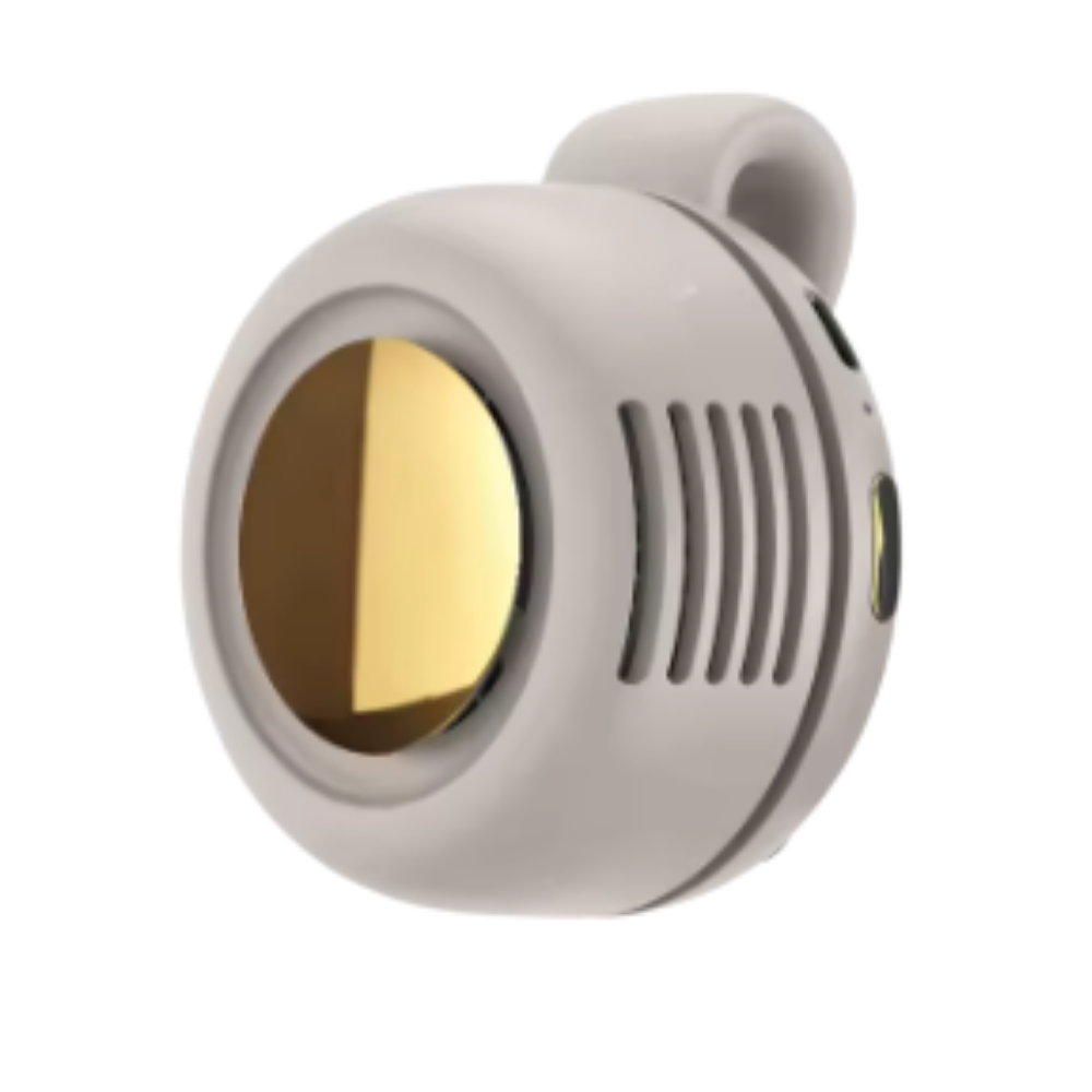 Ventilateur à clip 360° compact et portable -Beige - Ozerty