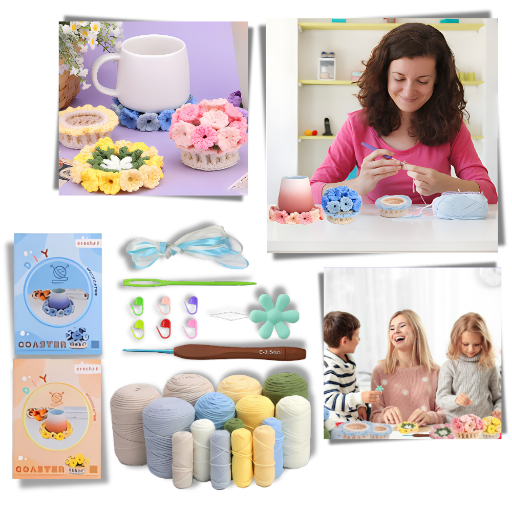 Sous-verres créatifs DIY
- Ozerty