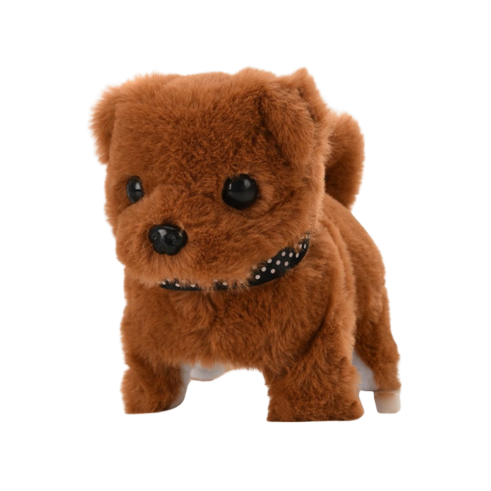 Jouet interactif chiot câlin
-Bichon Marron - Ozerty