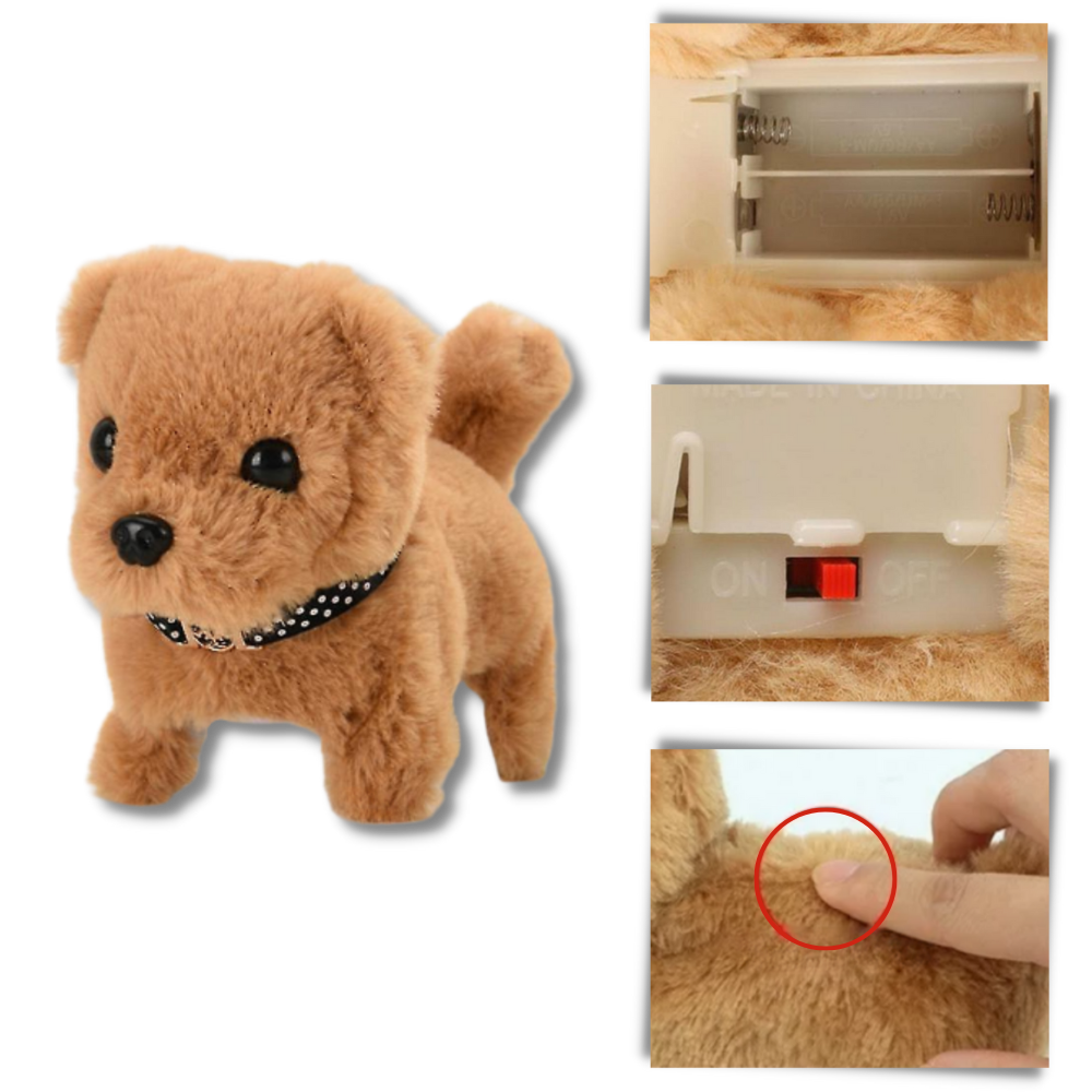 Jouet interactif chiot câlin
- Ozerty
