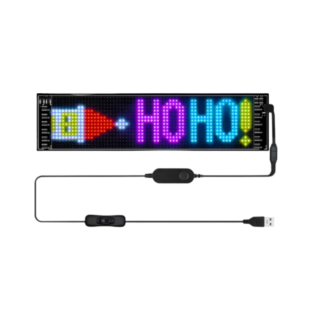 Panneau LED personnalisable et flexible
-17x7 cm - Ozerty