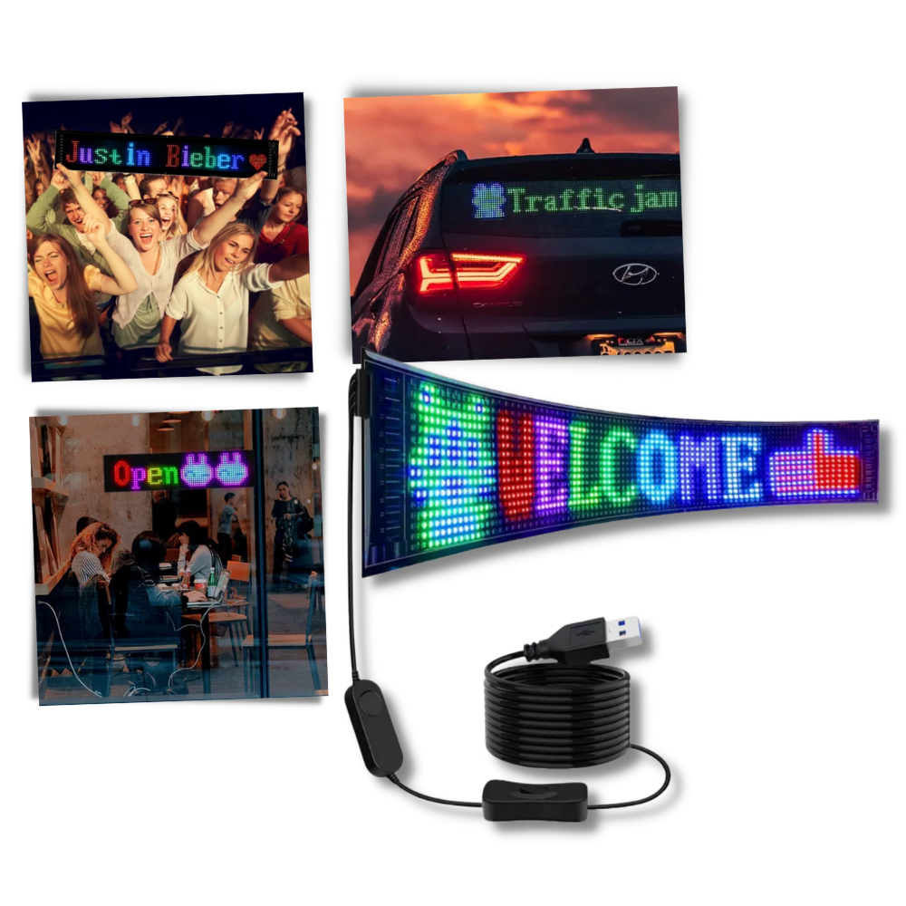 Panneau LED personnalisable et flexible
- Ozerty