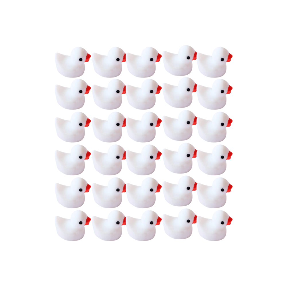 Jouet de défi petit canard -Blanc - Ozerty