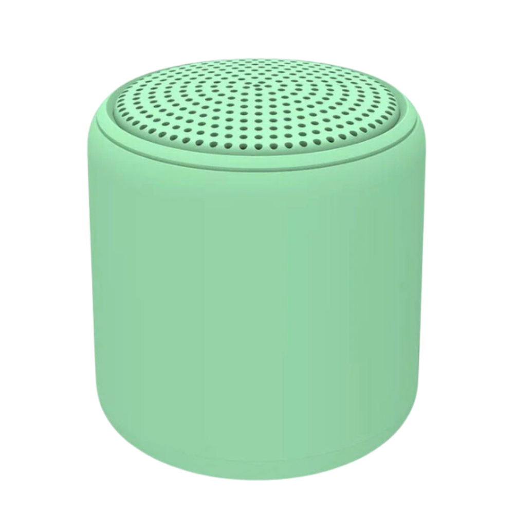 Mini enceinte bluetooth à basses profondes -Vert clair - Ozerty