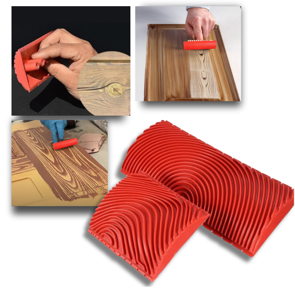 Outil de peinture imitation grain de bois
- Ozerty