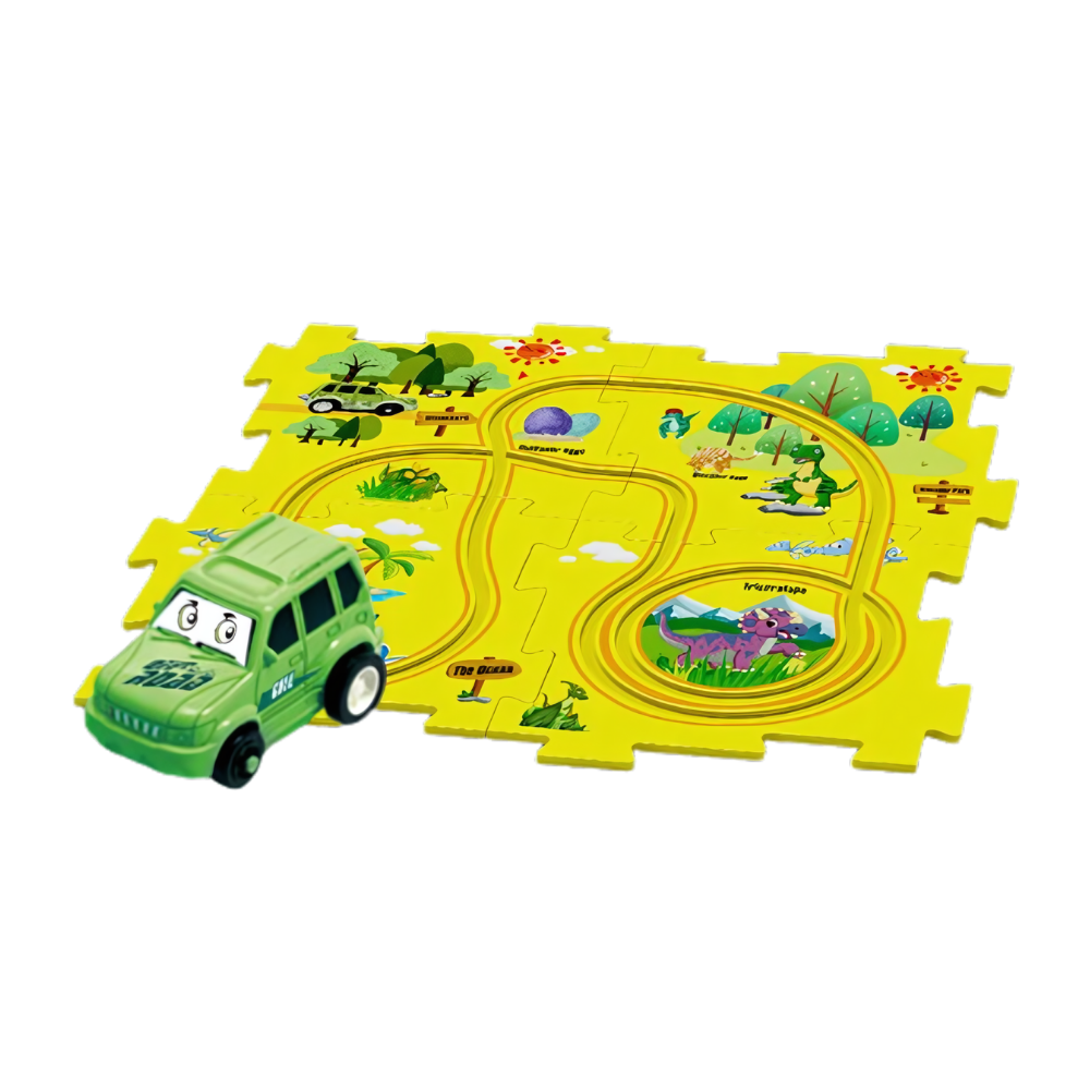 Jeu de piste ludique pour voitures électriques
-Dinosaure/5 Pcs - Ozerty