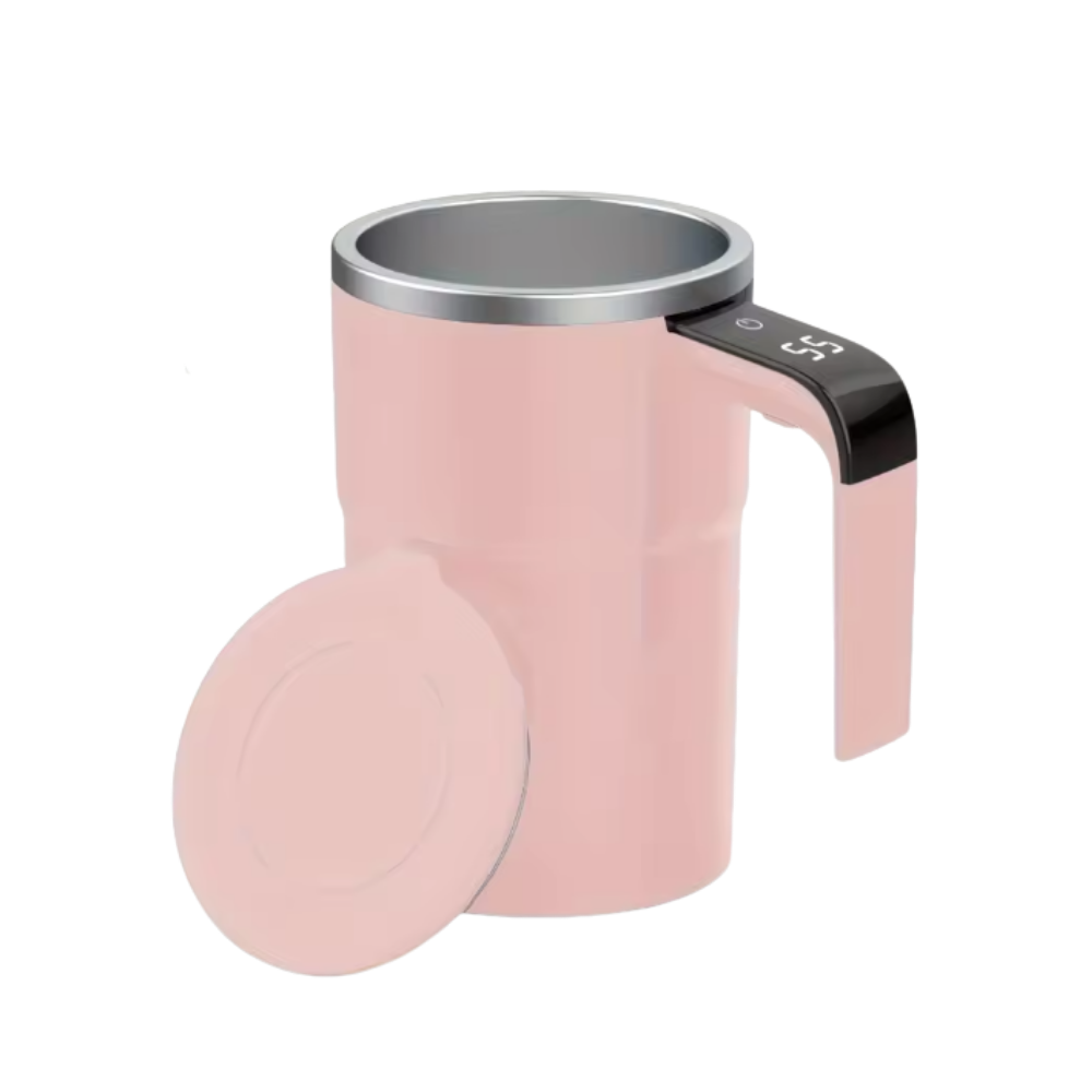 Tasse intelligente avec mélangeur automatique -Rose - Ozerty