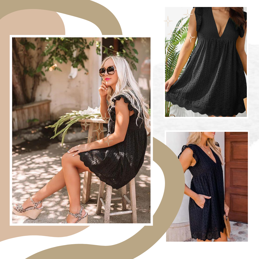Robe élégante en broderie anglaise
- Ozerty