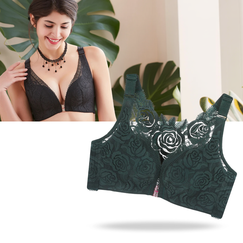 Soutien-gorge push-up élégant en dentelle - Ozerty