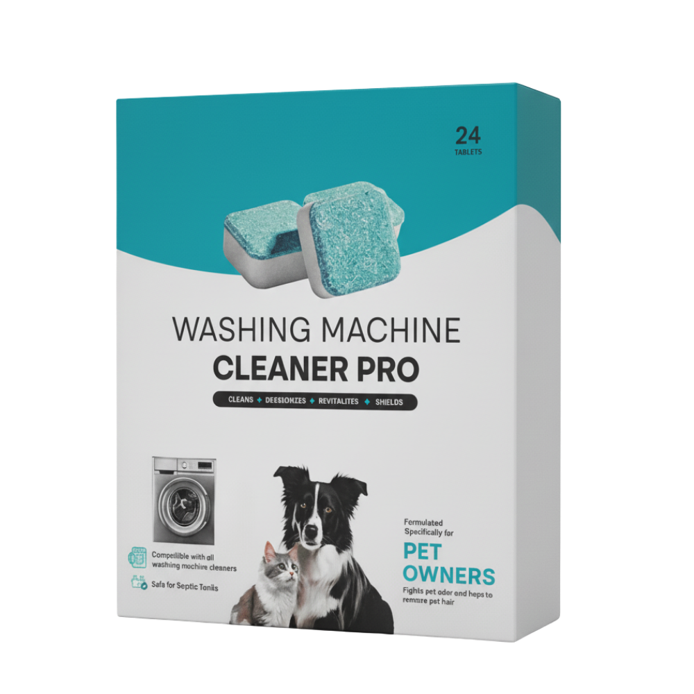 Tablettes nettoyantes aux enzymes pour lave-linge - Ozerty