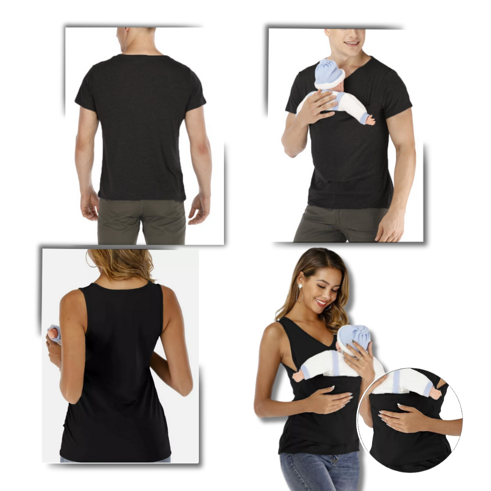 T-shirt kangourou ergonomique à la mode
- Ozerty