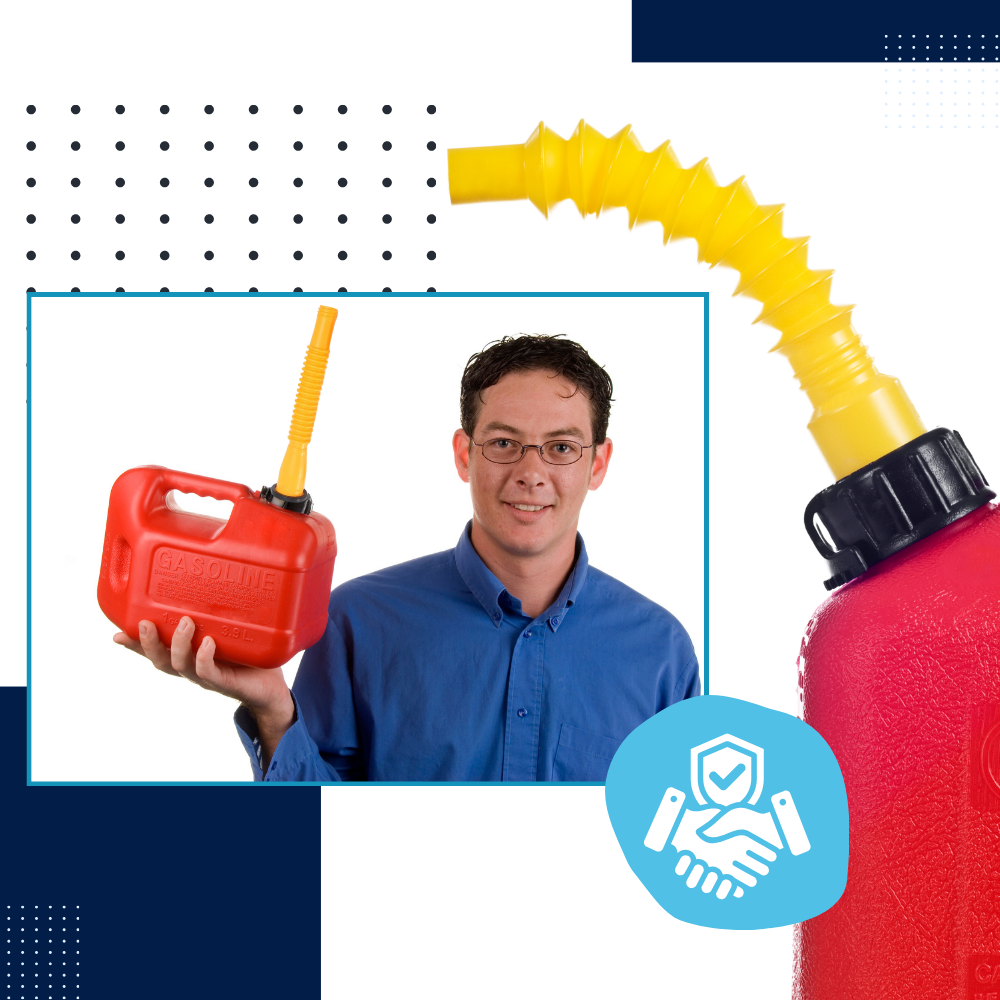 Bec verseur flexible pour bidon d'essence - Ozerty