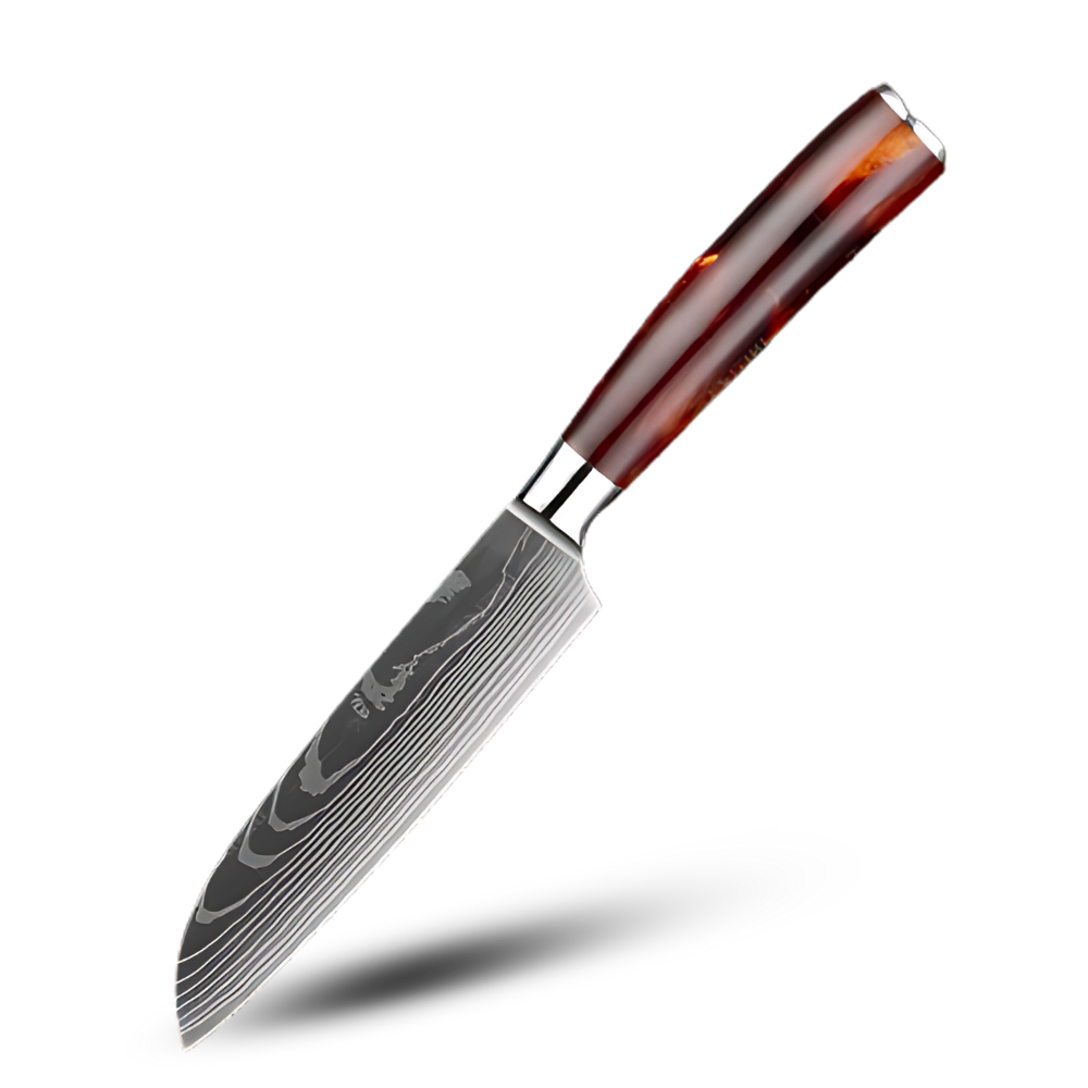 Série de couteaux japonais Terre de Feu
-Couteau Nakiri - Ozerty