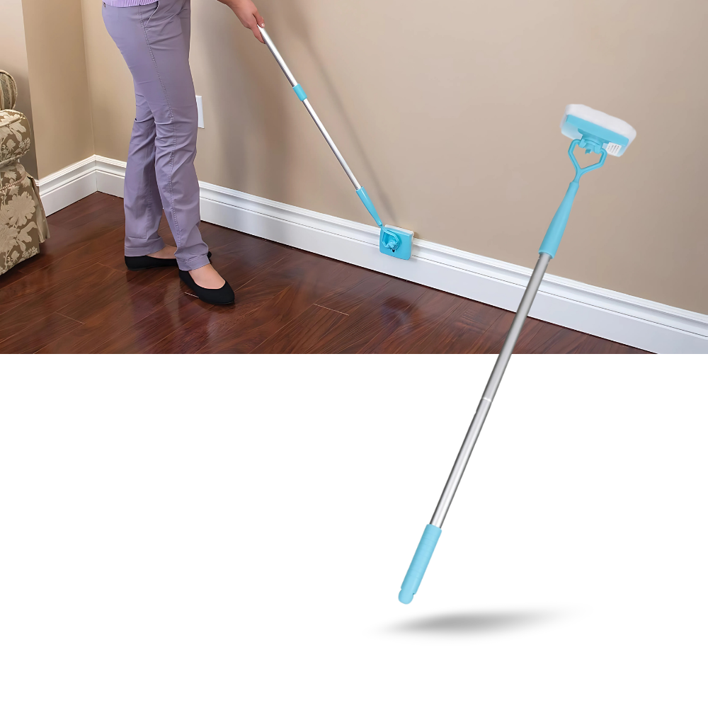 Brosse de nettoyage flexible pour plinthes - Ozerty