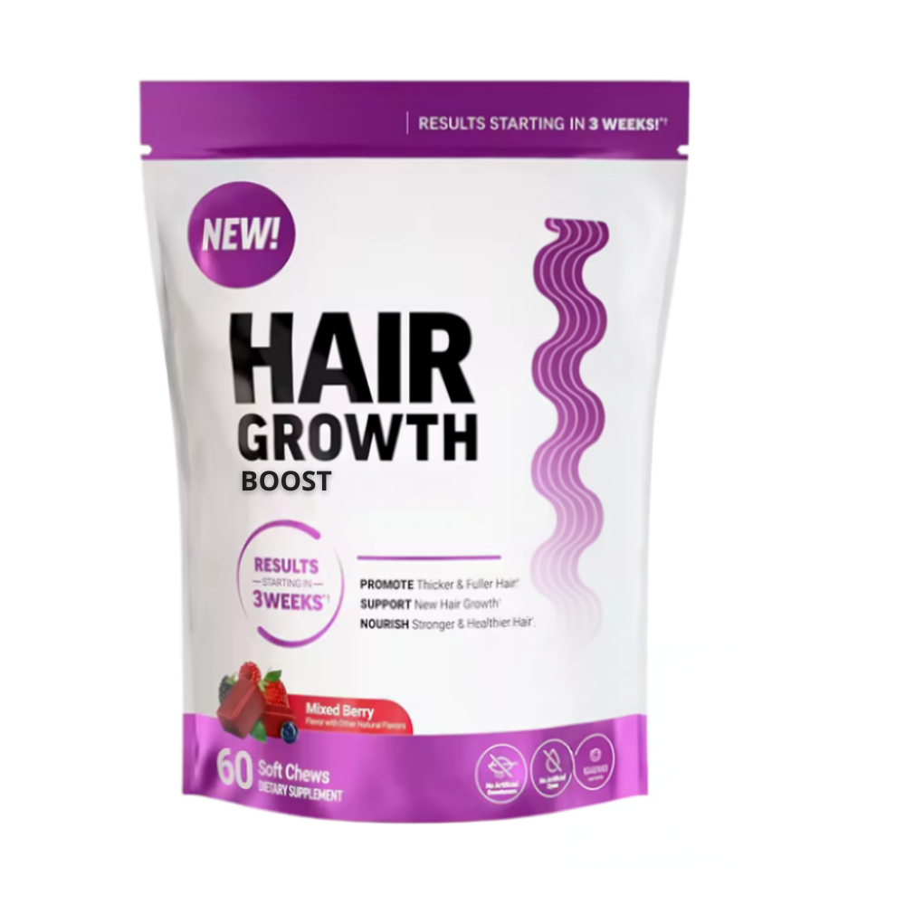 Gummies fruités et enrichis à la biotine pour cheveux - Ozerty