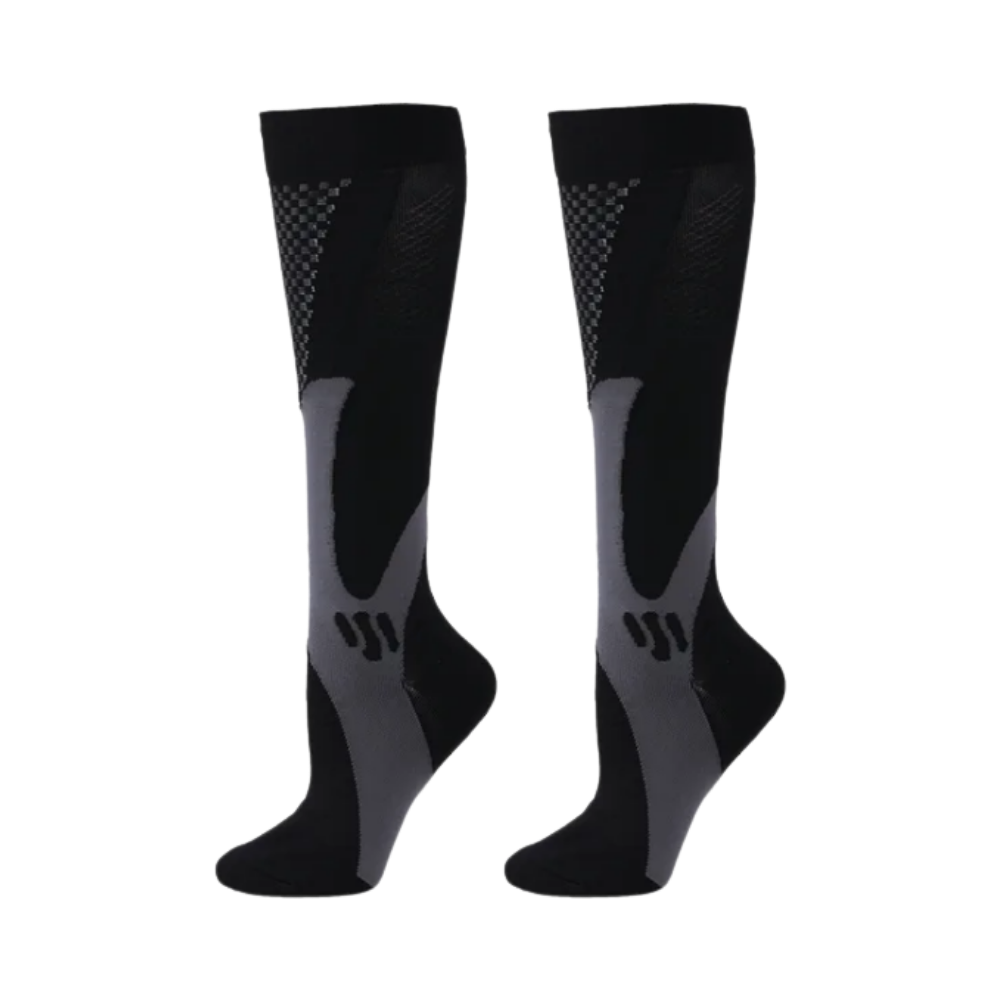 Chaussettes de compression fonctionnelles et élégantes
-Noir/S/MNoir/L/XLNoir/XXL - Ozerty