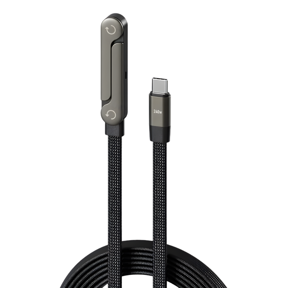 Câble de charge téléphone avec support intégré - Ozerty