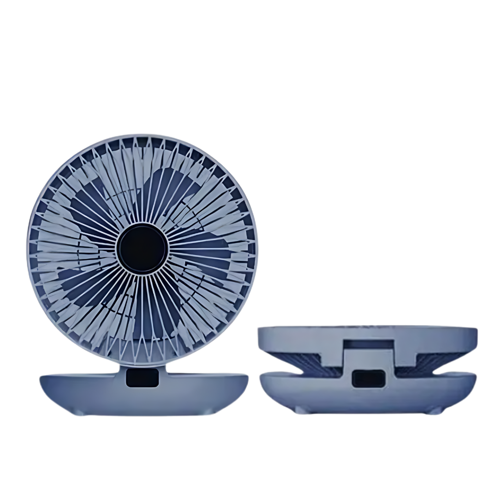 Ventilateur portable à diffusion douce
-Bleu - Ozerty