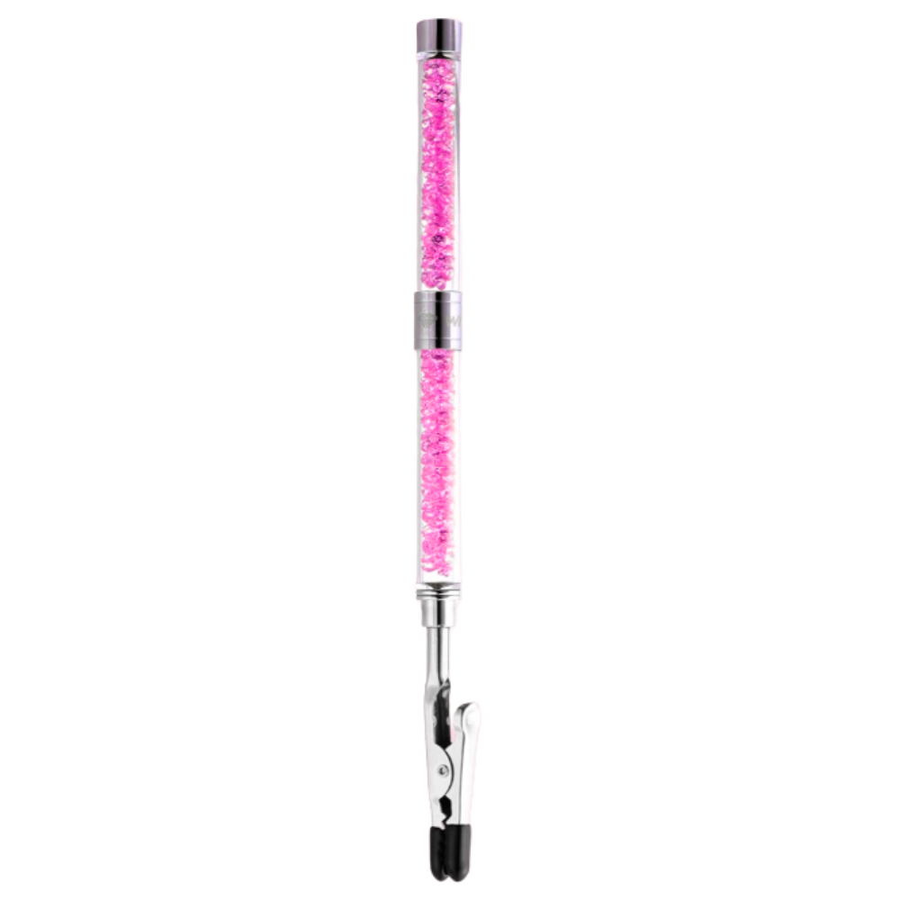 Accroche bracelet -Rose - Ozerty