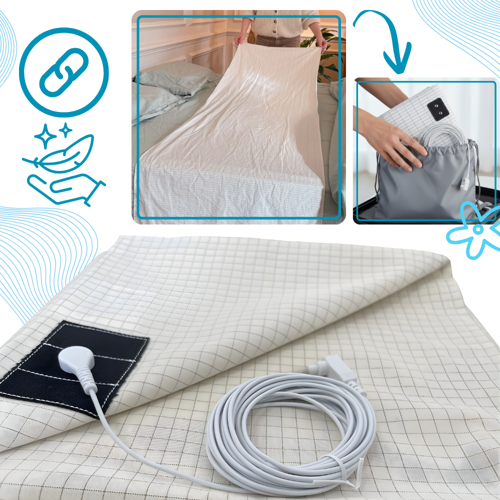 Drap de relaxation à brancher pour un sommeil réparateur - Ozerty