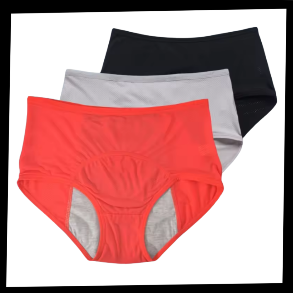 Culotte haute taille pour incontinence urinaire - Ozerty